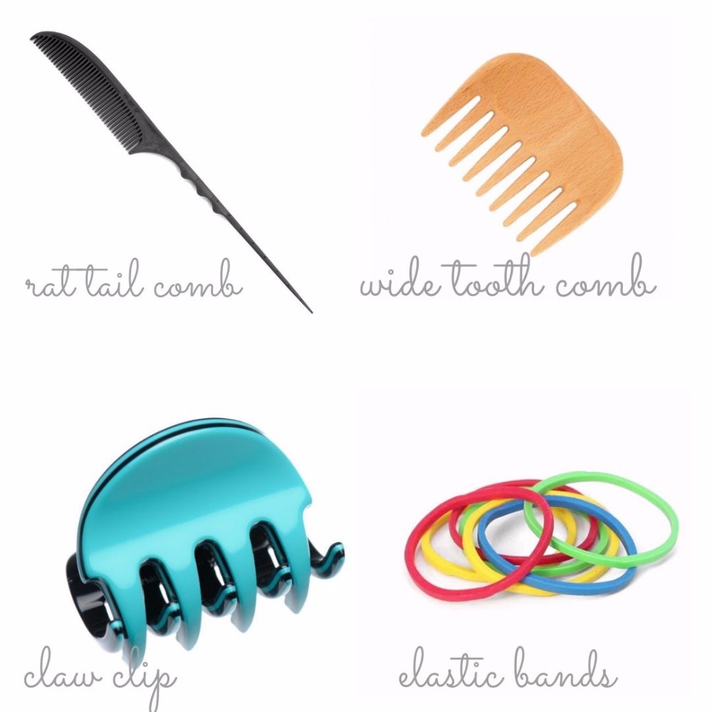 You tools you need for the installing tape in hair extensions 